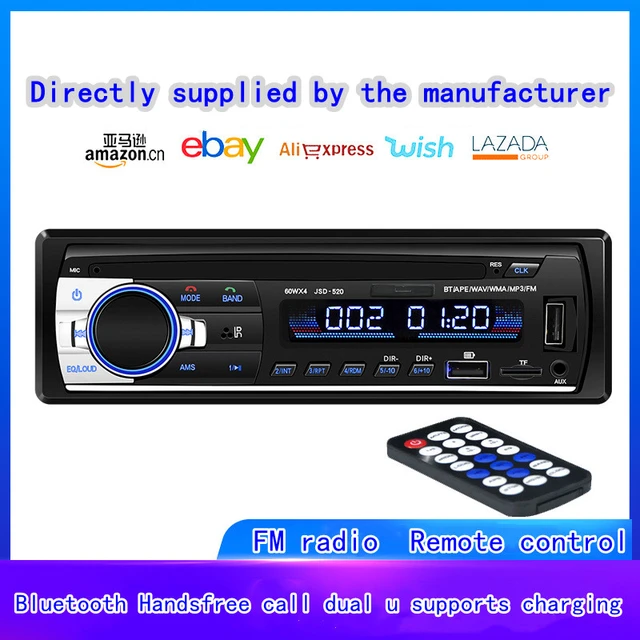 Car Radio Bluetooth Hands-Free Car Stereos with USB and CAR MP3 Player FM  Radio