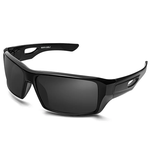 MAXJULI Polarized Wrap Around Sunglasses for Men Women 100% UV400 Protection  Sport Sun Glasses for Fishing Driving 8232 - AliExpress
