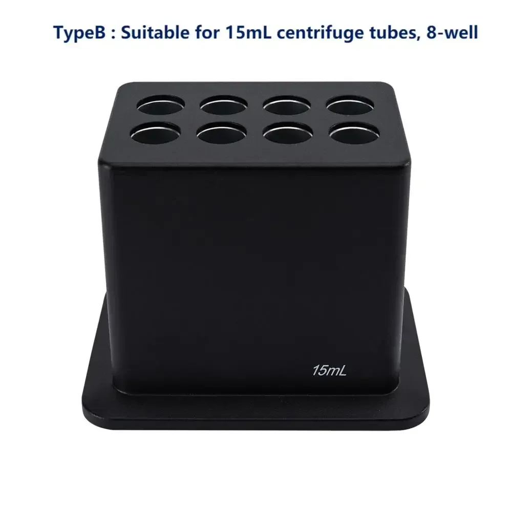 SCILOGEX Metal Bath Heating Module with 4/8/24 Holes Block Optional 0.5ml/2ml/5ml/15ml Centrifuge Tube Laboratory Supplies