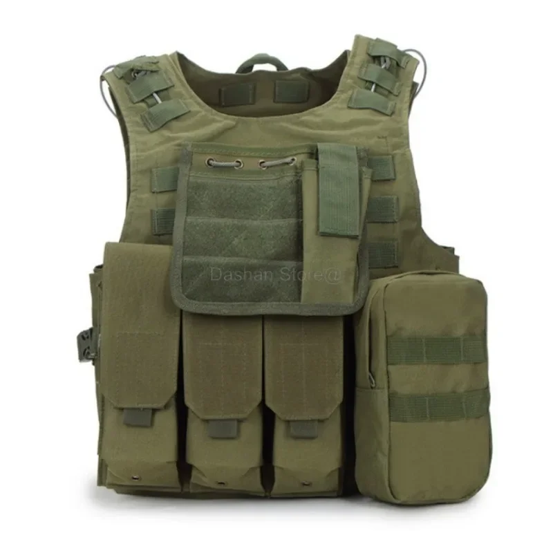 

Amphibious Tactical Vest Magazine Bag Outdoor New Training Combat Uniform CS Field Protective Multifunctional 6094 Hunting Vests