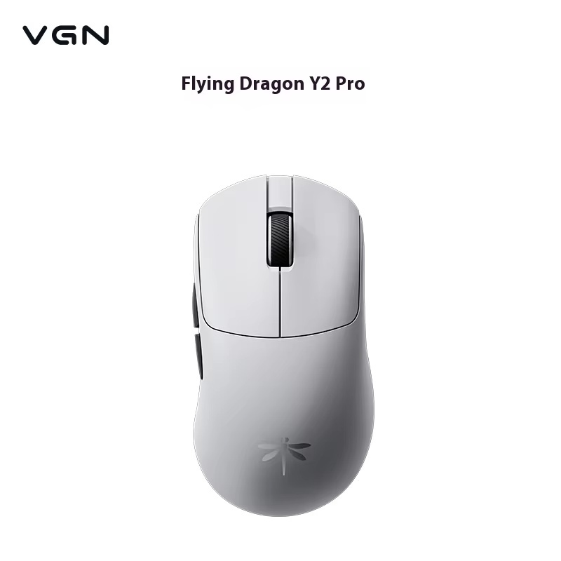 New VGN Feilong Y2 Pro Dual 8K Mouse Ultra Lightweight Wireless Bluetooth Tri-mode Mouse for Gaming E-sports Office Ergonomics