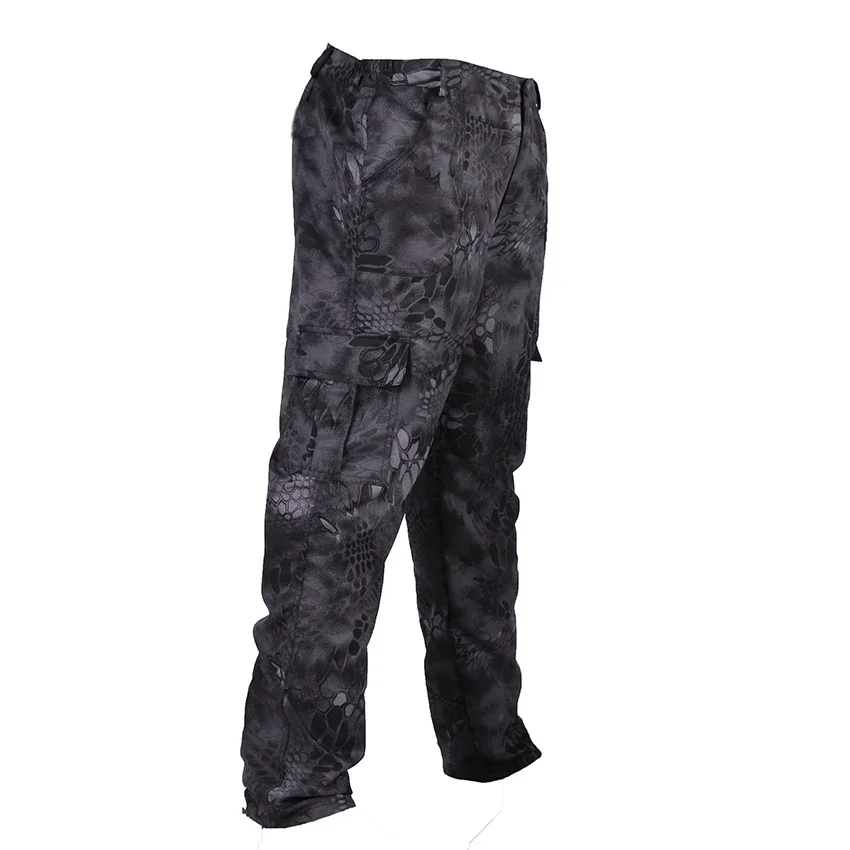 Black Hunting Tactical Cargo Pants Men Tactical Sweatpants Men's Working Pants Overalls Casual Trouser Pantalon Homme CS