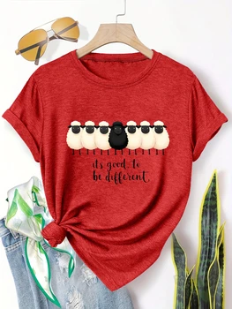 Plus size women's short sleeve T-shirt Drink Coffee And Be Happy breathable fabric summer outfits women's clothing 1