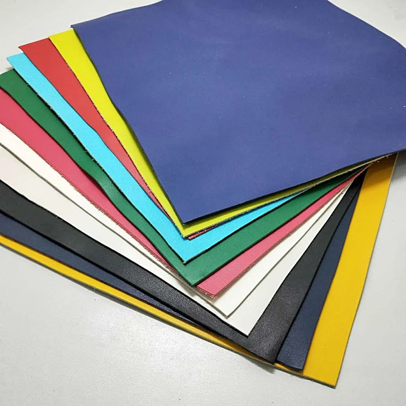 손으로 꿰매는 일반 소가죽 시트, DIY 진짜 소가죽 시트, 1 층 가죽 조각 