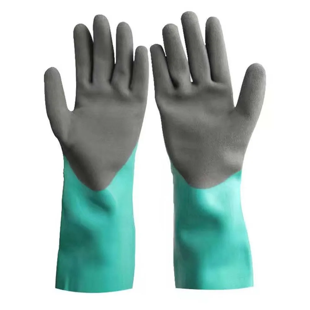 Gants Chimiques LANON Nitrile - Taille XXL - 18 Pouces Protection