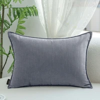 Housse de coussin grande taille 50x1 0/60x80/70x70CM, taie d'oreiller à rayures, taille solide, décoration de maison 6