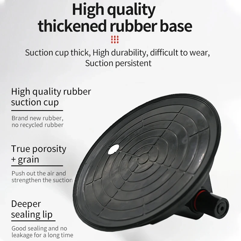 8 Inch Vacuum Suction Cup 200Kg Carrying Capacity Heavy Duty Glass Suction Cup Lifter for Granite Tile Glass Manual Lifting