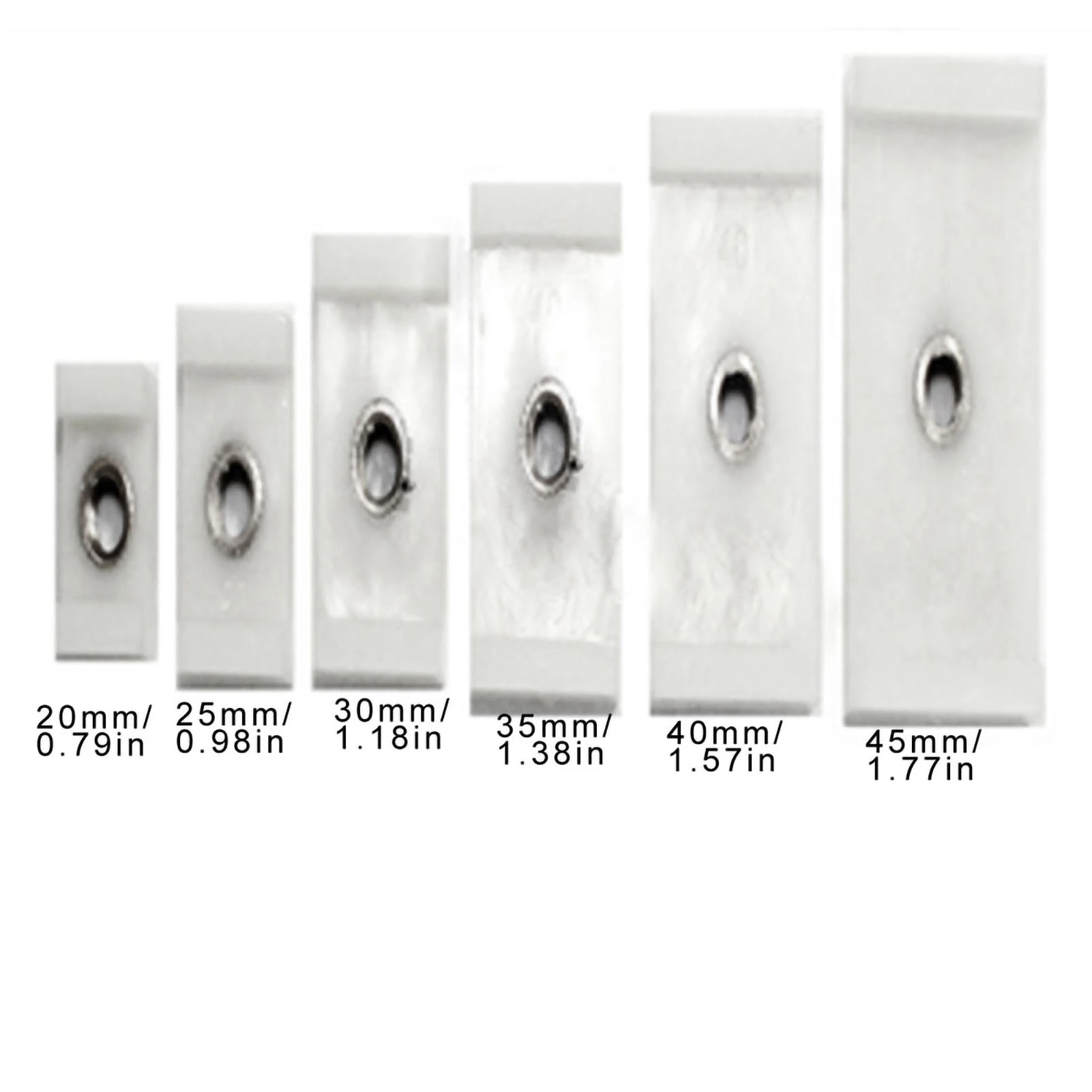 20pcs Back Case Press Die Professional Watch Repair Tool Capping Machine Accesso