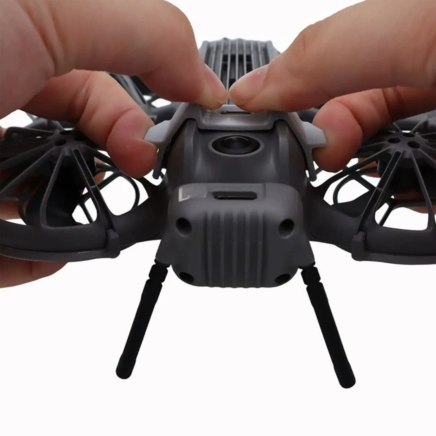 스크래치 방지를 위한 스냅핏 디자인의 높이 조절 가능 랜딩기어, DJI Neo 2 액세서리와 호환 가능
