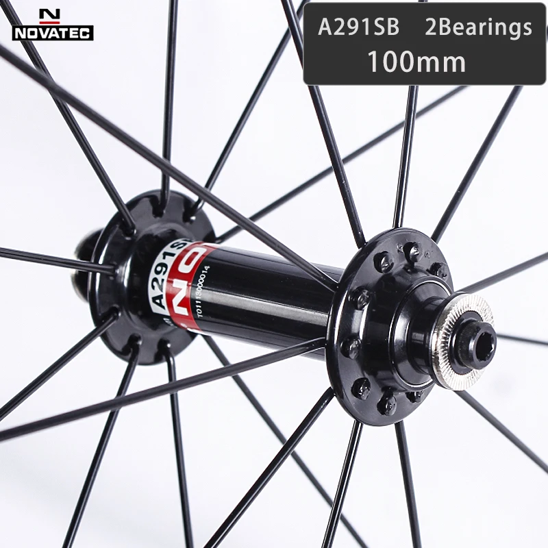 SUNRim Road Bike Wheels 700C Double Layer Alloy Brake Rim Novatec A291/F482 Bicycle Hubs 20 24Hole 4bearings 7/11S Wheelset