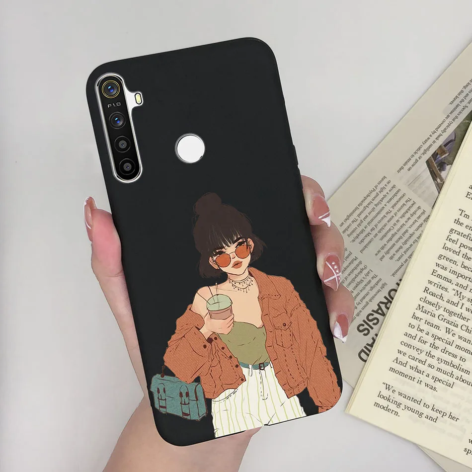 Cute Soft Matte Bumper Back Cover Phone Case