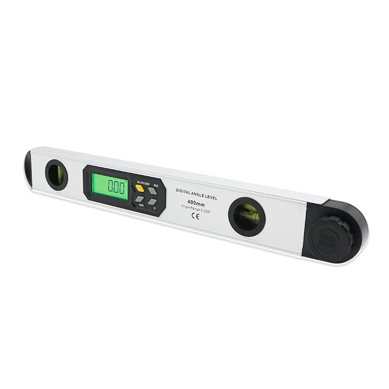 SHAHE Digital Angle Finder Protractor Ruler Digital Goniometer 400mm 225°with Horizontal And Vertical Level LCD Display Ruler - Image 2