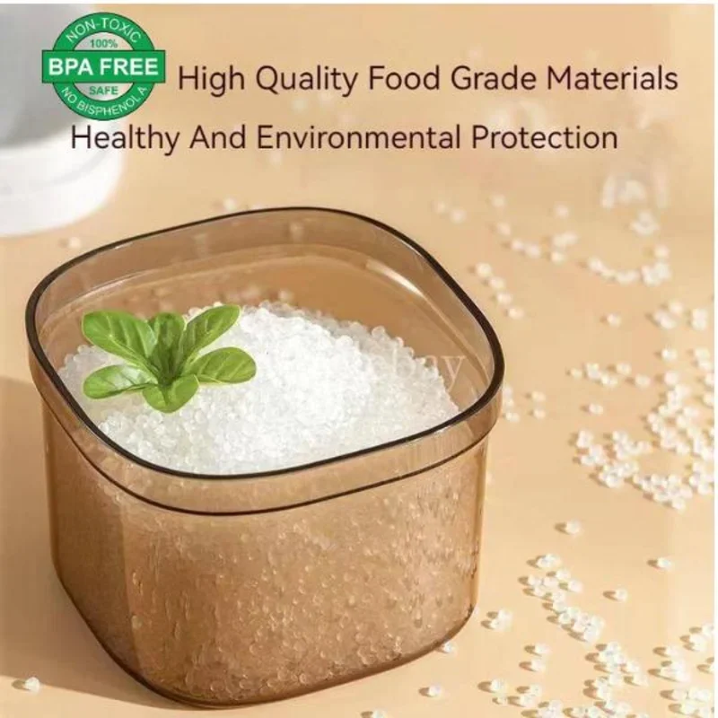 Baby milk powder sealed storage tank with magnetic suction spoon three capacities optional portable snack seasoning tank baby food storage containers baby milk powder dispenser portable food storage box