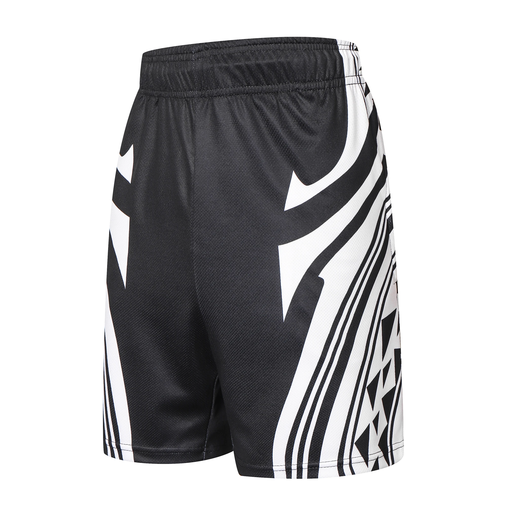 Herren-Freizeitshorts für den Sommer, locker und bequem, atmungsaktiv, für Fitnessstudio, Fitness, Joggen, Strand, Badeshorts, Herren-Basketball-Shorts – Detail 5