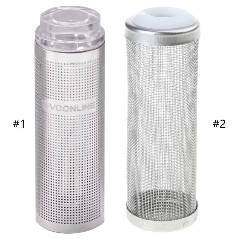 Aquariums Water Filter Stainless Steel Mini Mesh Guard Media Cover Accessories Fish Tanks Filter Inflow Frame