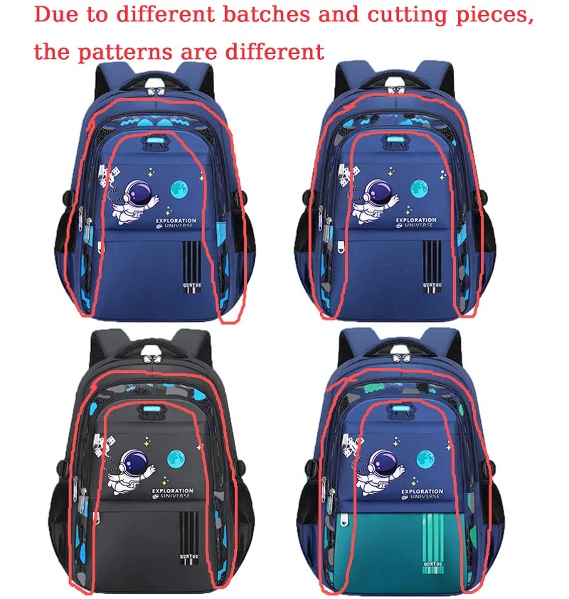 Boys Astronaut School Backpack 6