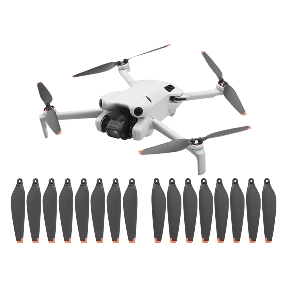 2/4 Pairs Mini Propellers Replacement PC Drone Wing Blade Quick Release Drone Spare Propeller DJI Mini 4 Pro