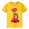 Влад Бумага А4 100%Cotton T-shirt Short Tops boys pride tshirt y2k one piece Merch A4 Lamba Summer Anime Tees kids clothes girls 5