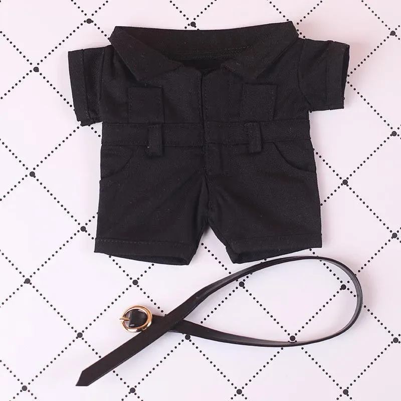 20cm baby clothes handsome cool guy one-piece 20cm cotton baby clothes overalls baby clothes one-piece 2
