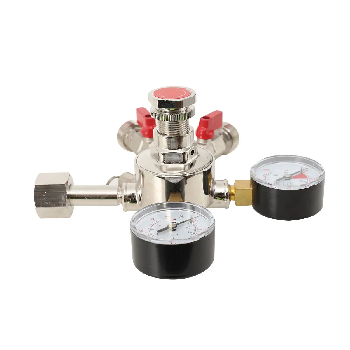Kohlendioxid Gas Meter Primäre Druckminderventil Manometer Doppel Ventil Zylinder Manometer – Detail 17