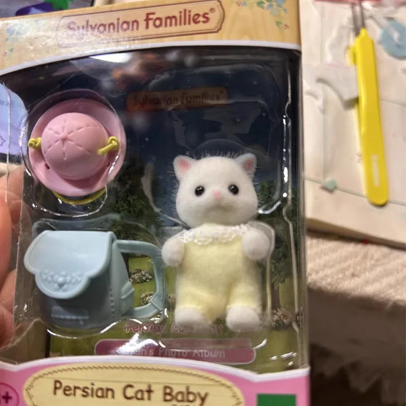 Sylvanian Families anime figures Ternurines action figure Figure Persian cat 5456 Series Room Decoration Christmas Gift Kids Toy 2
