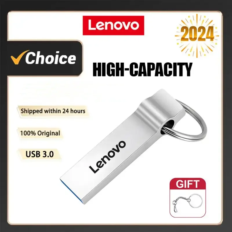Lenovo Usb 3.0 Pen Drive 512Gb Cle Chiavette Usb Pendrive Ad Alta Velocità 512Gb Memoria Usb Portatile Disco Flash Usb Per Computer