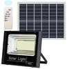 Solar Flood Lights Remote Control 50-400W Solar Powered Spotlight Outdoor Waterproof IP67 Villa Street Lighting Adjustable Angle 1