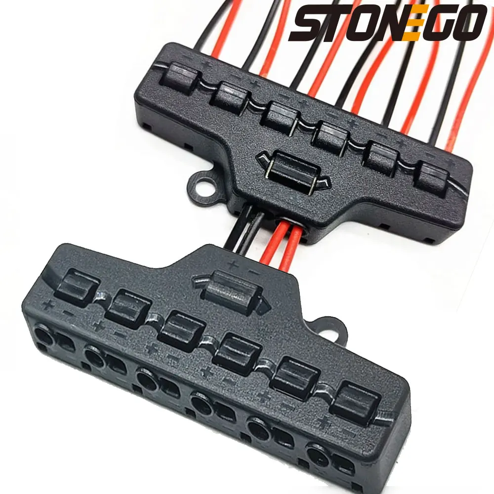 LowVoltageQuickConnectWireSplitterforLEDStripLighting2IN12