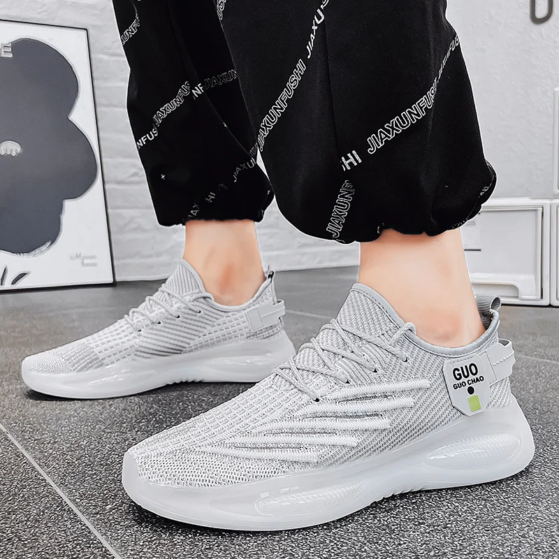 Turnschuhe mit Stahlkappe für Herren, atmungsaktive Sport-Lauf- und Wanderschuhe, leichte Herren-Sneaker für drinnen und draußen_voghion.com