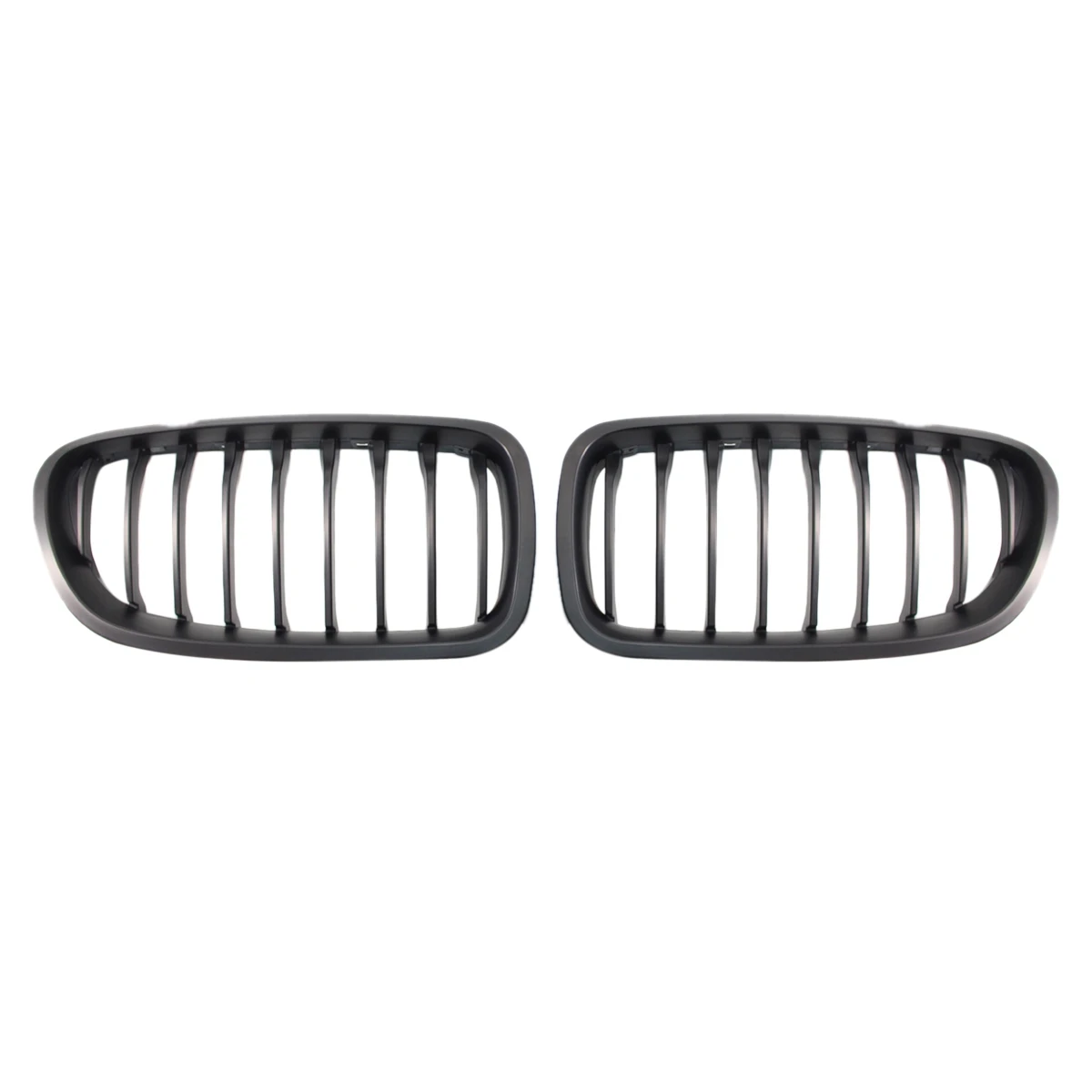 

Matte Black Front Kidney Grill Grille For-BMW 5 Series F10 F11 F18 2010-2016 M5 528I 535I 550I 51137203649 51137203650