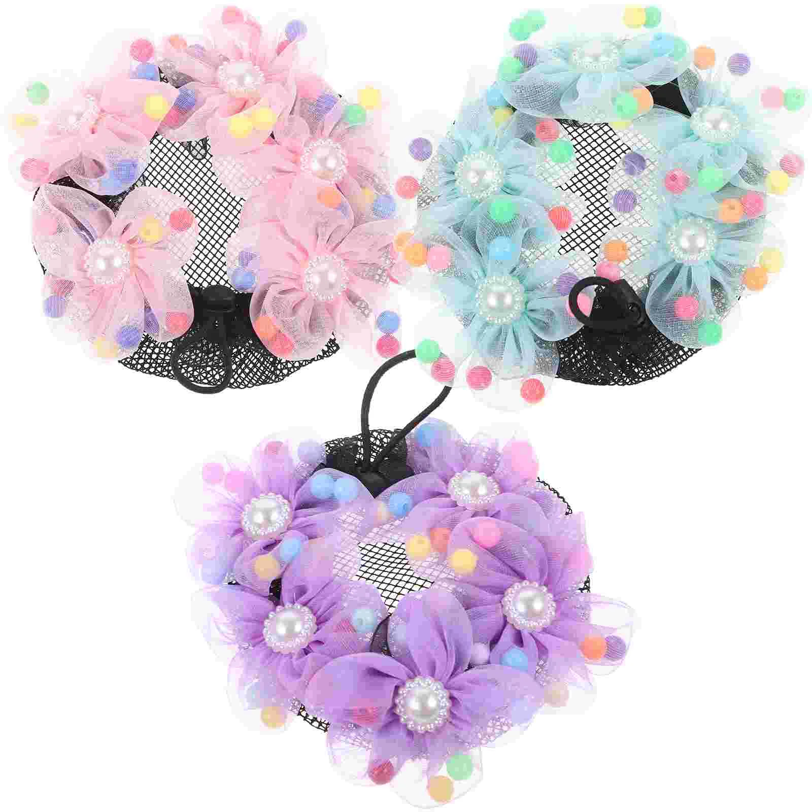 

Steamed Stuffed Bun Children's Hair Accessories Girl Jewelry Plastic Putty for Women