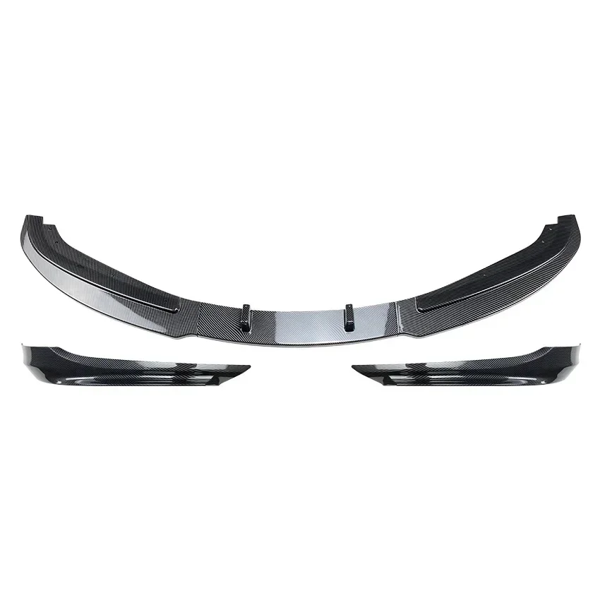 thumbnail image 1 of Divisor de alerón de parachoques delantero negro para BMW Serie 3 E90 E91 LCI Facelift 325i 330i 2007-2012 Difusor de labio Canard Tuning, 1 of 5