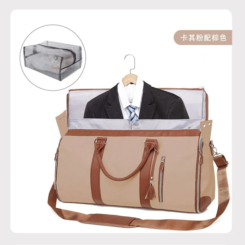 حقيبة سفر، حقيبة كتف، بدلة قابلة للطي، حقيبة سفر ذ...