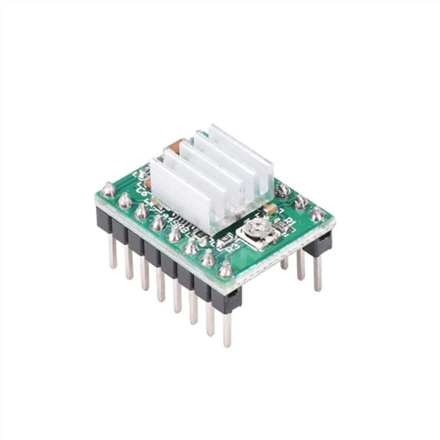 StepStick Electronics 3D 프린터 부품 스테핑 모터 드라이브, A4988 스테퍼 드라이버, 방열판 4988, 5 개
