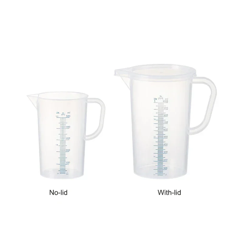  Small Plastic Measuring Cup, Stackable Clear Measuring Jug  Graduated Liquid Cup for Cooking, Baking,Lab(250ML): Home & Kitchen