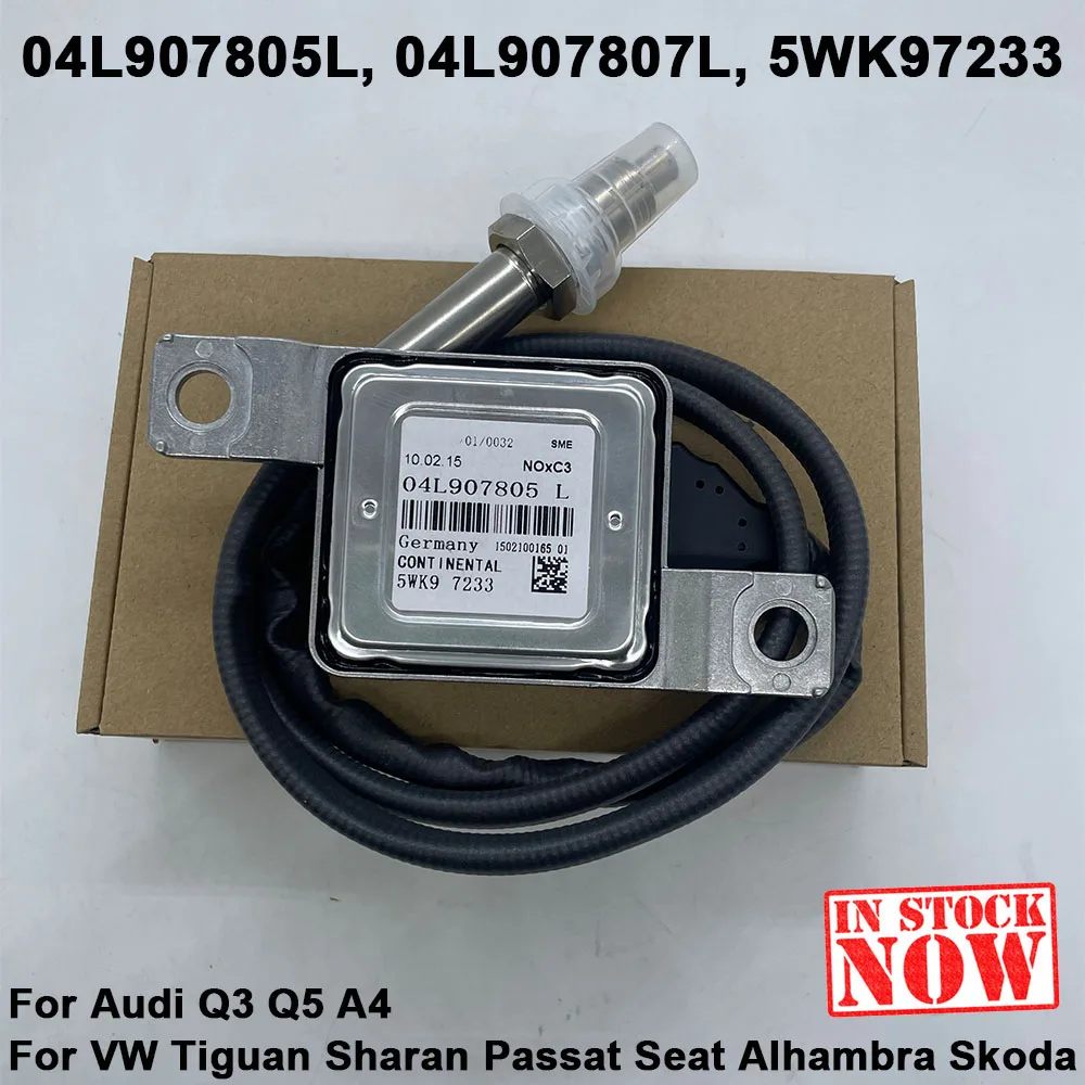 

For Audi Q3 Q5 A4 VW Tiguan Sharan Passat Seat MPV SUV 5WK97233 04L907805L 04L907807L NOX Nitrogen Oxide Lambda Sensor