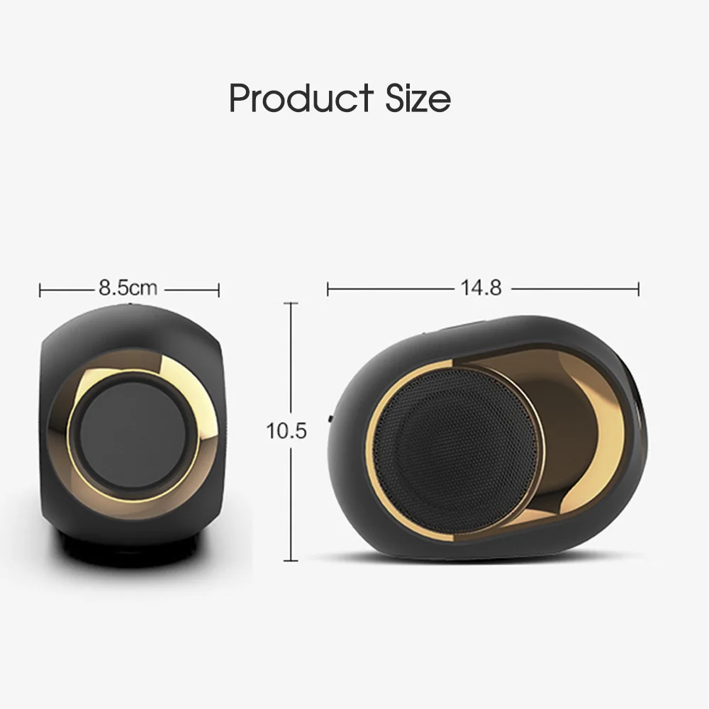 Powerful Rock Bass Subwoofer Built-in 