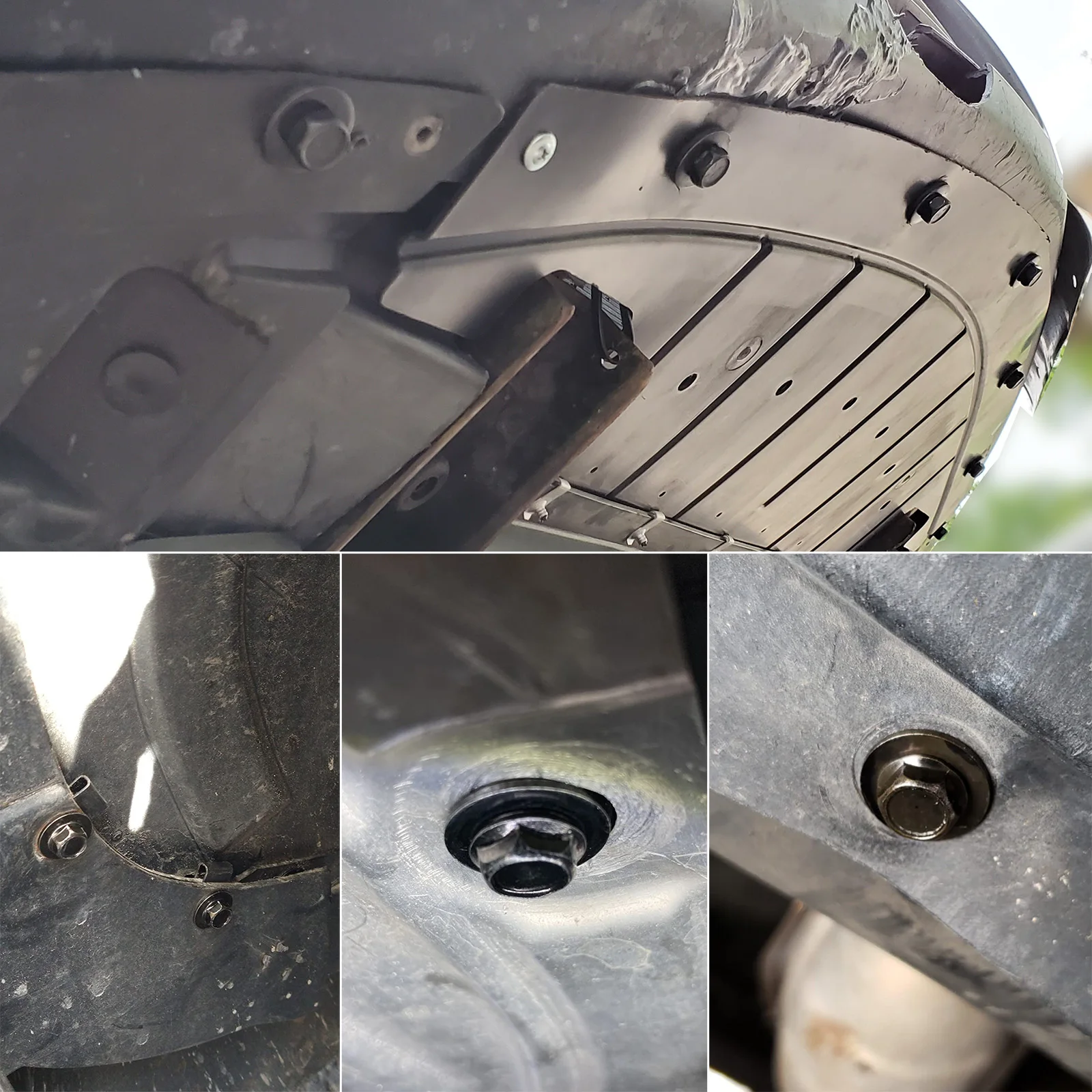 Sourcingmap 8Pz 5/16-18 X 3/4 Pollici Filo Acciaio Carbonio Esagonale Seghettata Vite Flangia Testa Vite - Foto 7