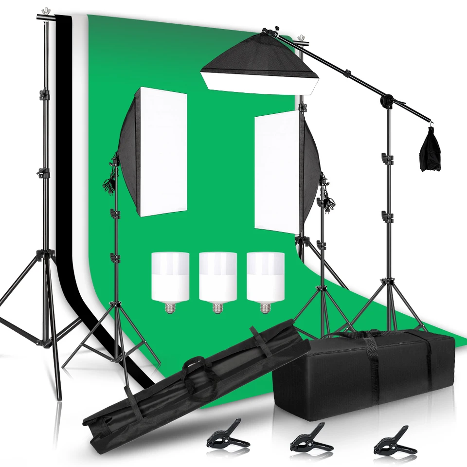 Professional Photography Background Frame Lighting Kit
