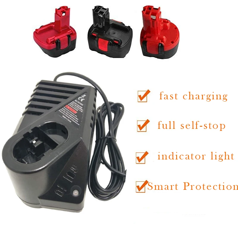 110240v Charger For Bosch 7.2v 9.6v 12v 14.4v Nicd Nimh Battery Electrical Drill Battery Gsr7