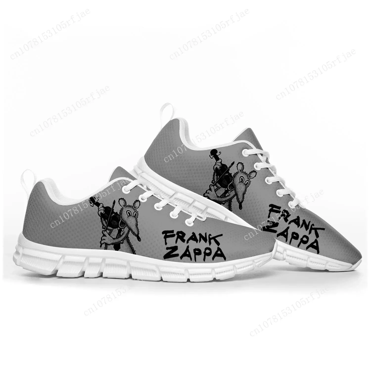 

Frank Zappa Rock Musician Sports Shoes Mens Womens Teenager Kids Children Sneakers Casual Custom High Quality Couple Shoes White