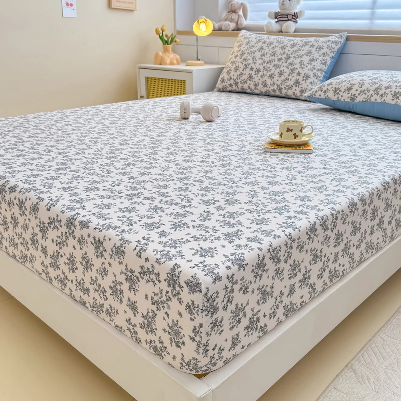 Sleepdown, Motivo Floreale, a Forma di strica Bianca, copriletto di Lusso, Super Morbido, Caldo, Accogliente, Grande, 150 cm x 200 cm, Poliestere Cotone, Ostrica, Bedspread 150cm x 200cm