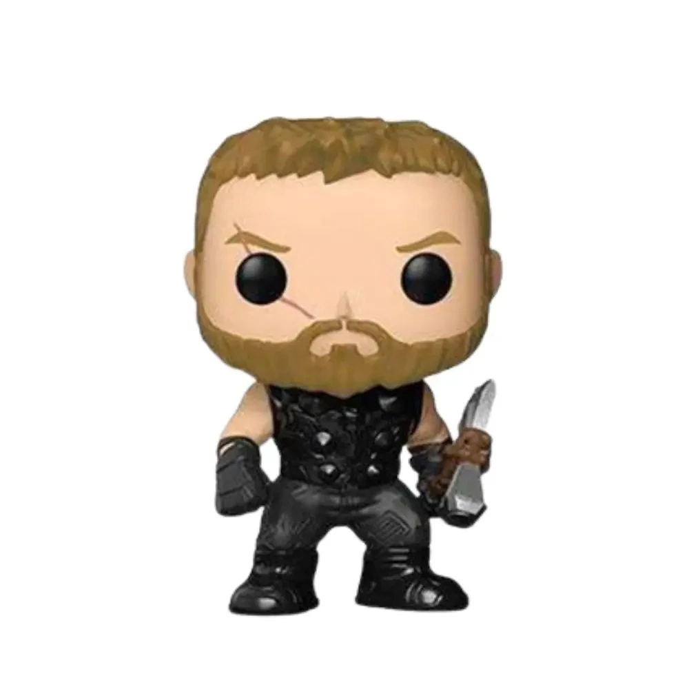 POP Marvel Avengers Iron Man 467# Thor 286#Steven Roger 458#The Hulk 68#Thanos 289# Children Model Toy Gift