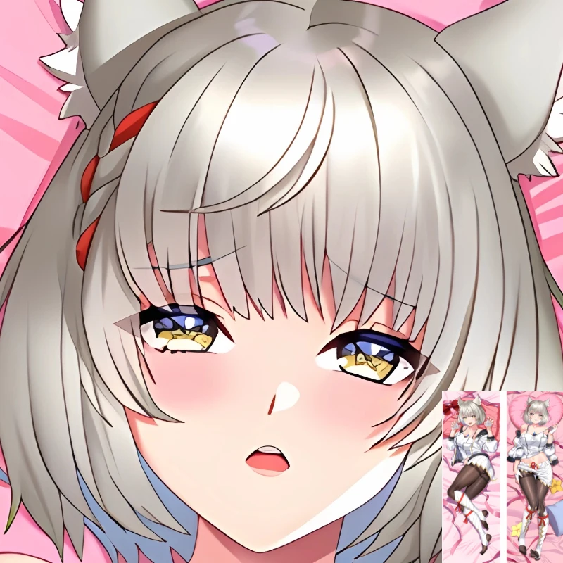 

Наволочка с двусторонним принтом из Аниме Dakimakura Xenoblade Mio, Прямая поставка, домашнее постельное белье, обнимающее тело, полноразмерная наволочка