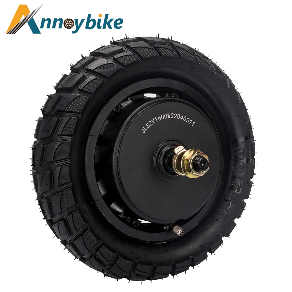 Electric Scooter Hub Motor 10 Inch 52V60V1600W3000W Powerful Motor Dish Brake Brushless E-Bike Replacement For Scooter ebike motor kit