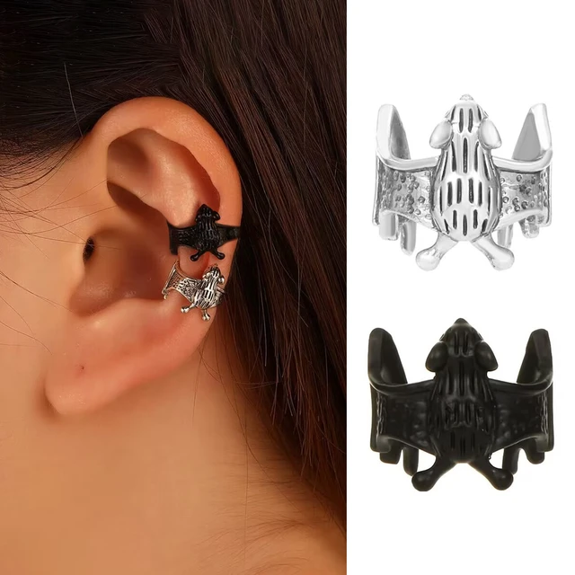 Bat Charm Earrings