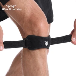 WorthWhile Sports Patella Brace Adjustable Strap EVA Kneepads Knee Support Pad Protective Gear Basketball Volleyball Protector