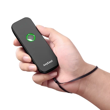 휴대용 미니 2D 무선 바코드 스캐너, 블루투스 및 2.4G 및 USB 유선 QR 1D 바코드 리더, 재고 있음, 3 in 1