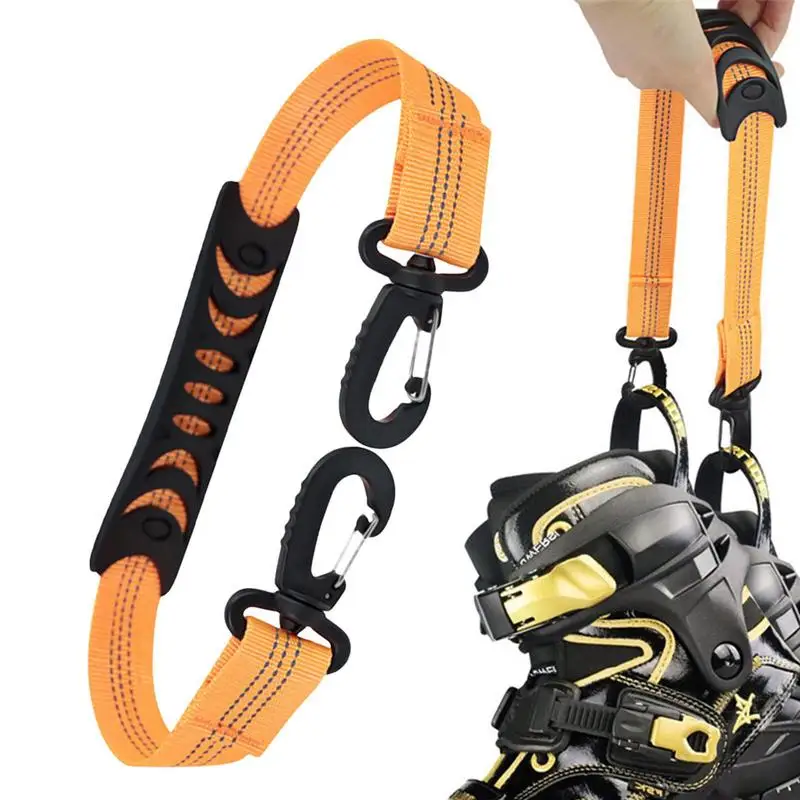 Ski Boots Carrier Strap Portable Snowboard Boot Carrying Strap For Boots Roller Skates Skating Shoes Skiing Equipment Accessory 2