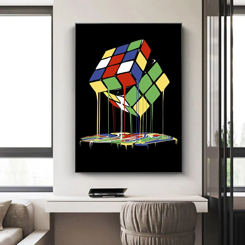 Cubo de Rubik de Xadrez, Pintura de Parede, Scrapbook, Colorir, Gravação em  relevo, Álbum, Modelo de cartões decorativos, DIY, 20x20cm, 1 Pc -  AliExpress